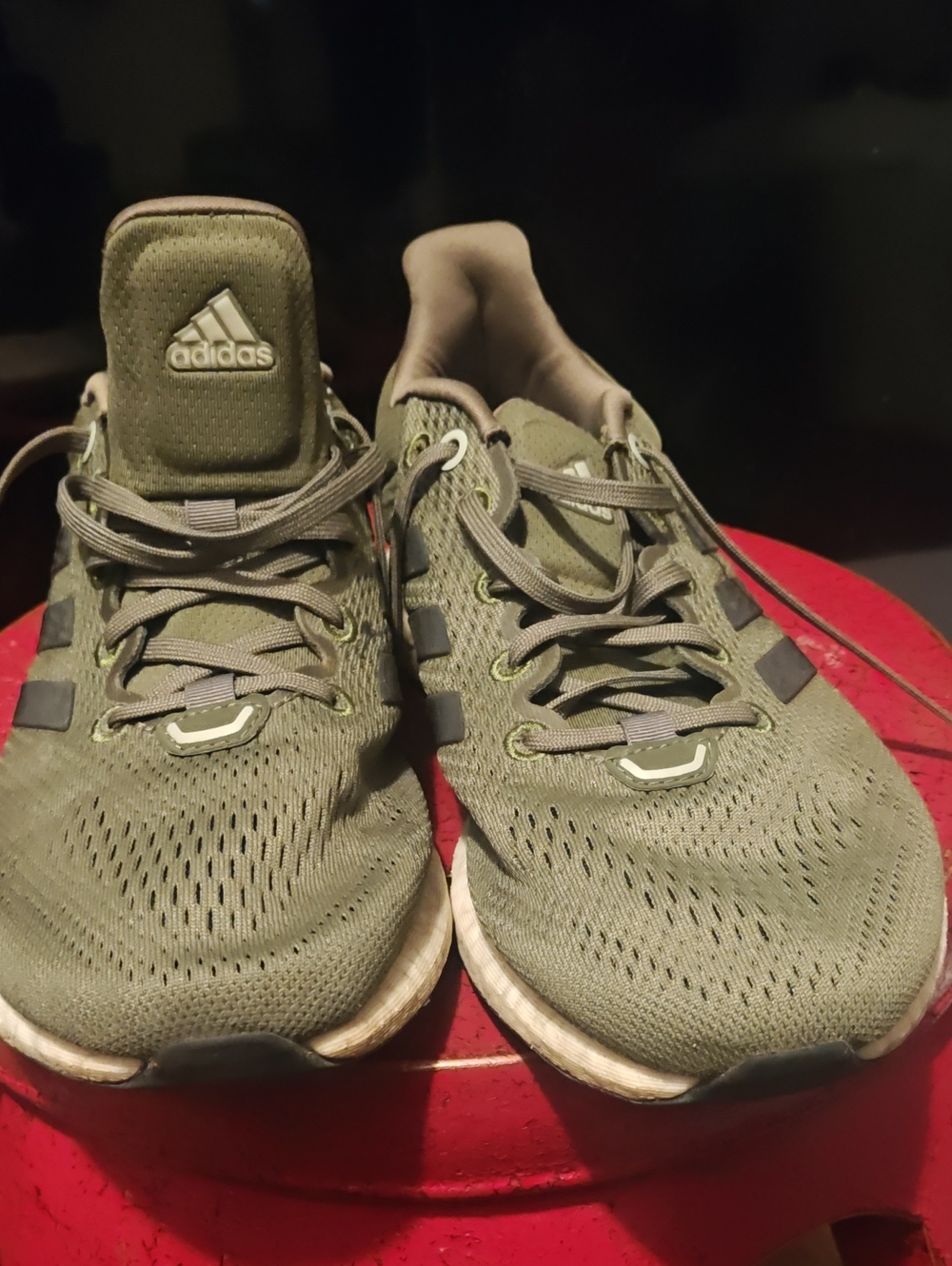 adidas Men’s Athletic Shoes - Olive Green